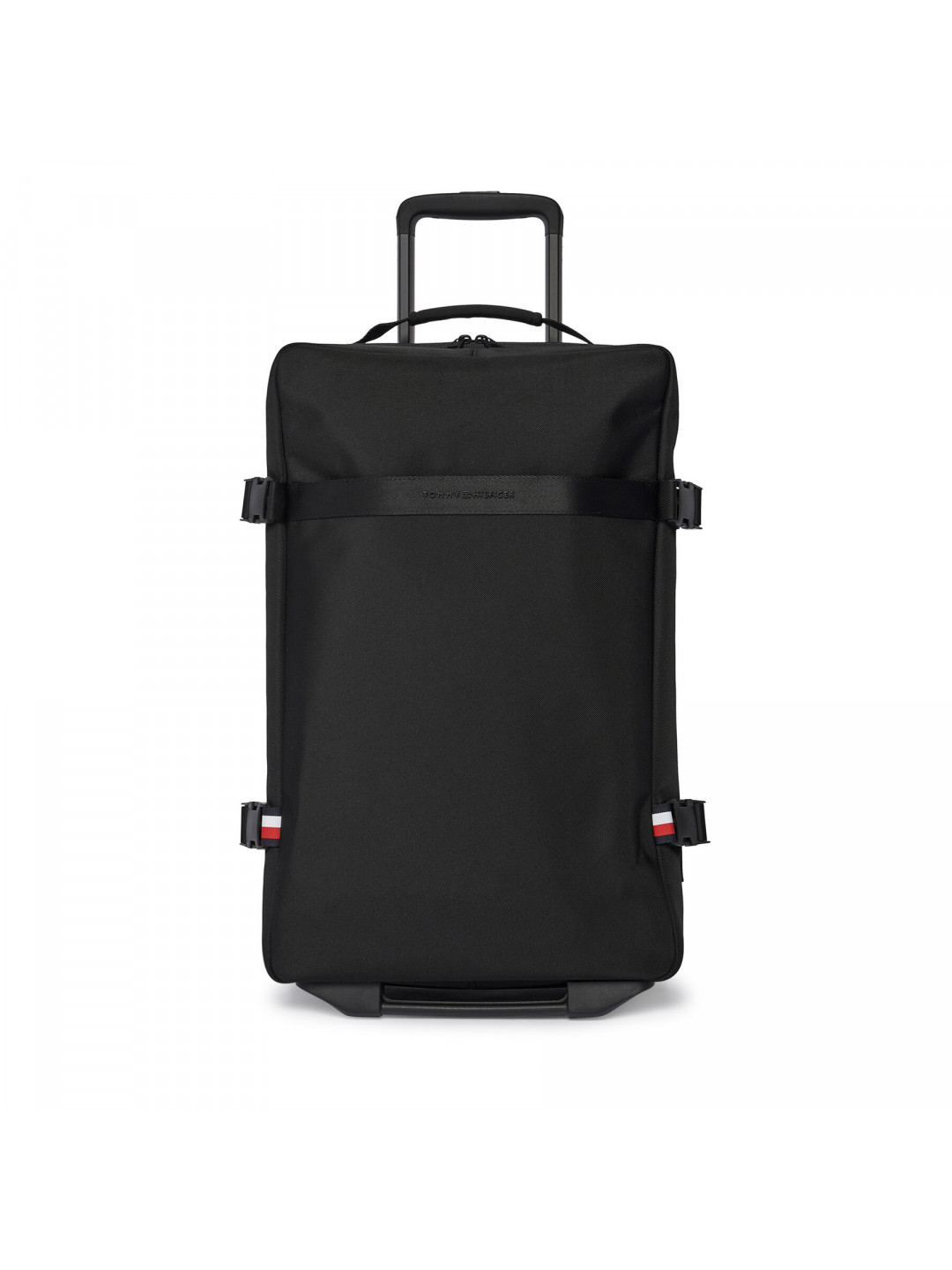 Kabinový kufr Tommy Hilfiger Th Nylon Travel Soft AM0AM13474 Černá