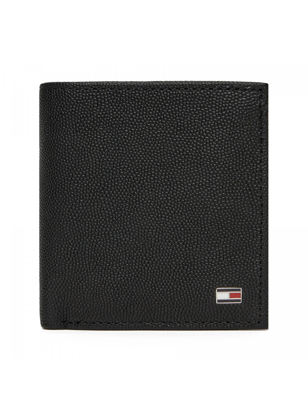 Velká pánská peněženka Tommy Hilfiger Th Flag Trifold AM0AM13521 Černá