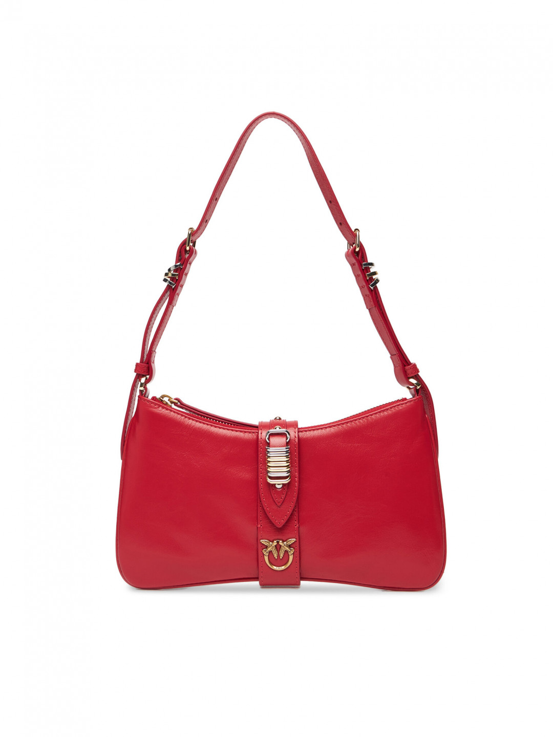 PINKO Kabelka Arthemis Shoulder Mini AI 24-25 PLTT 103512 A29V Červená
