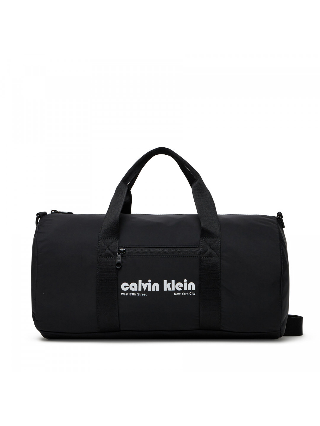 Taška Calvin Klein Jeans Ckj Graphic Ck Crossbody Duffle LV04G3163G Černá