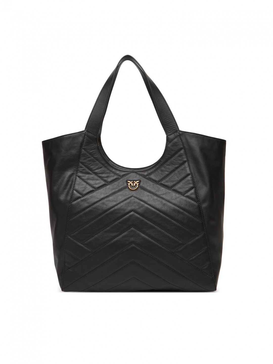 PINKO Kabelka Tote Bag PE 25 PLTT 104536 A2AO Černá