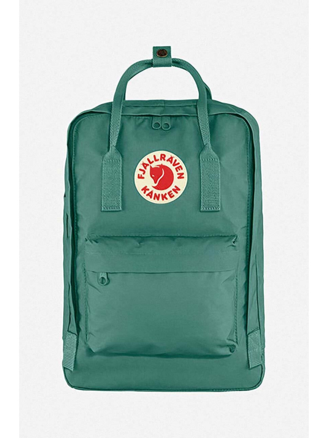 Batoh Fjallraven Kanken Laptop 15 quot F23524 664 zelená barva velký hladký