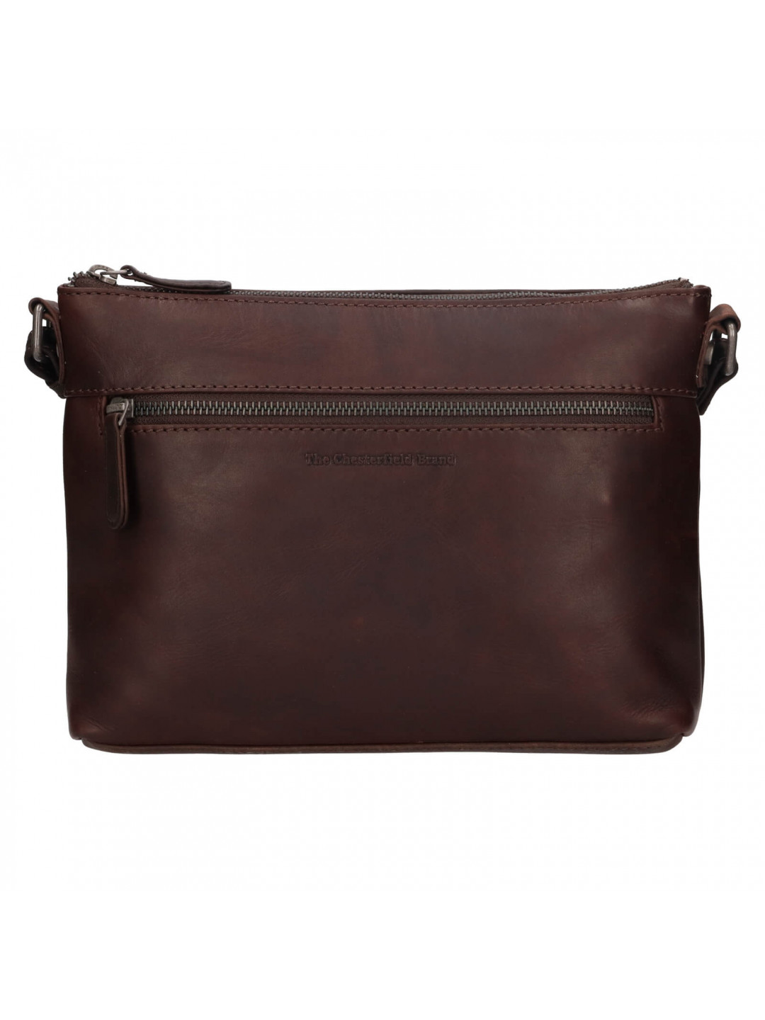Dámská kožená crossbody kabelka The Chesterfield Brand Durban – hnědá