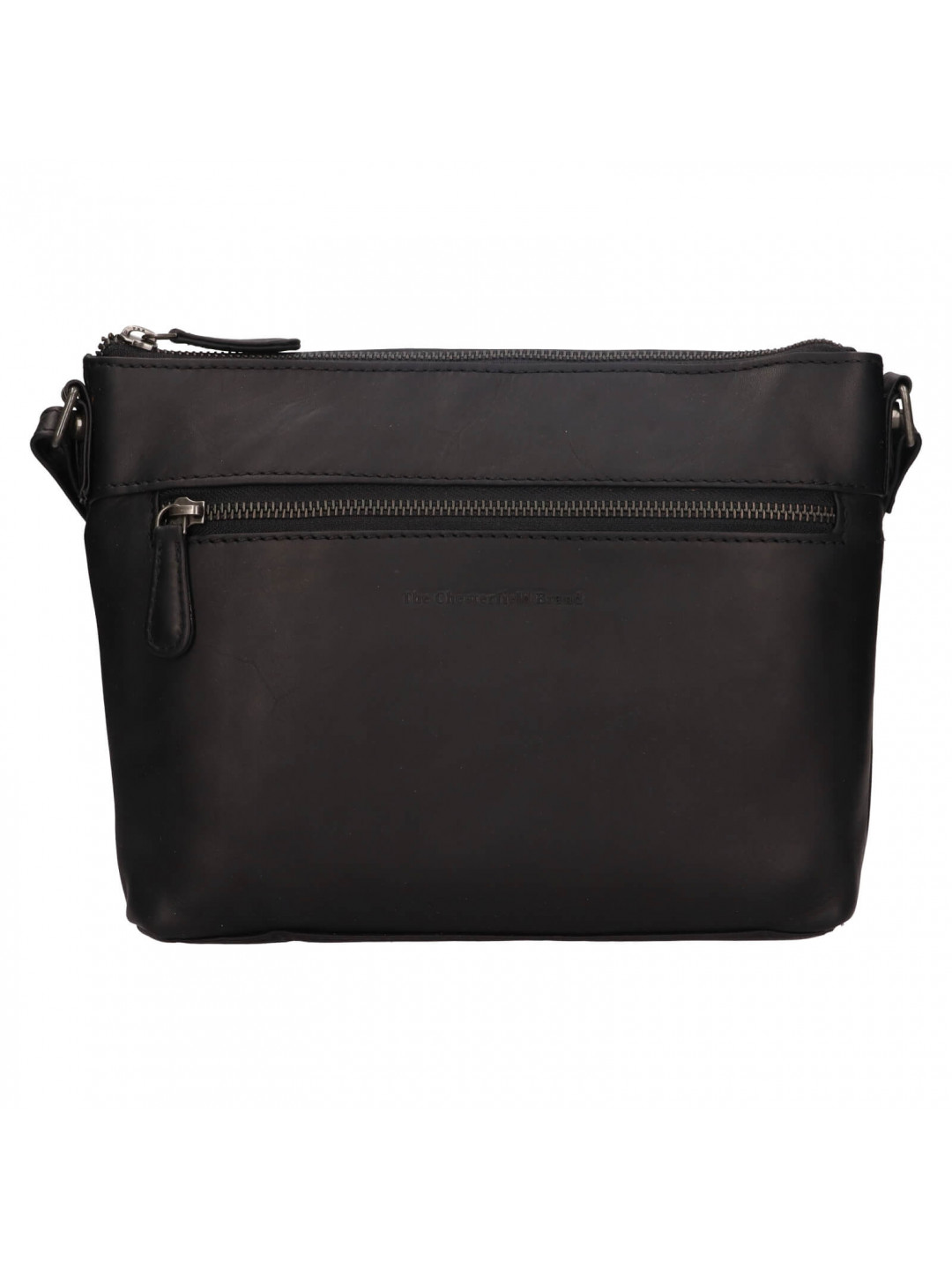 Dámská kožená crossbody kabelka The Chesterfield Brand Durban – černá