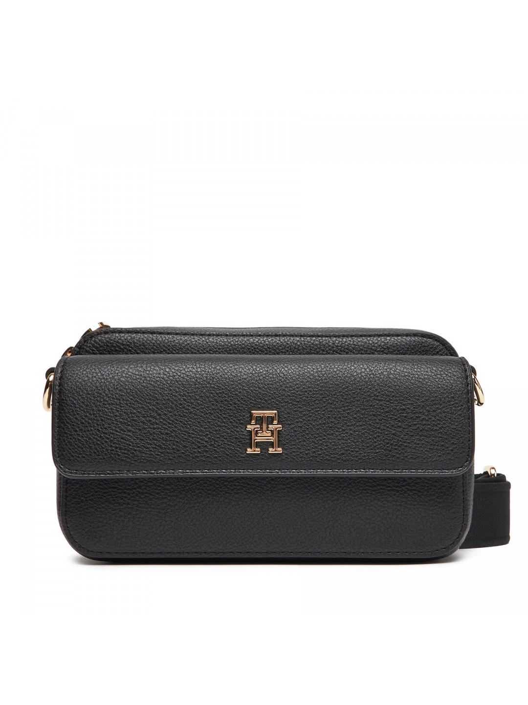 Kabelka Tommy Hilfiger DISTINCT CAMERA BAG AW0AW17455 Černá