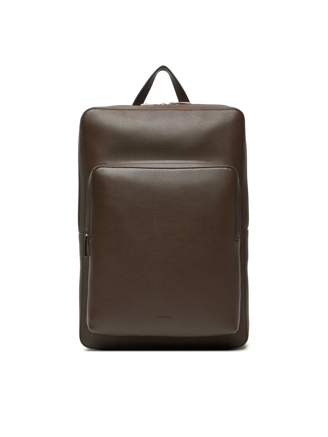Calvin Klein Batoh Micro Pebble Slim Sq Bp 42 LV04D3005G Hnědá
