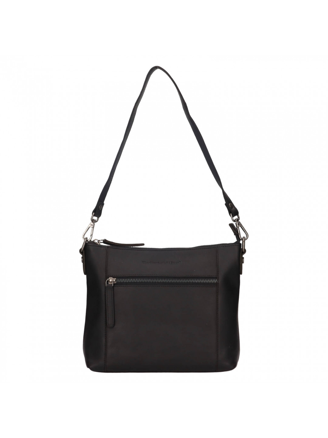 Dámská kožená crossbody kabelka The Chesterfield Brand Faro – černá