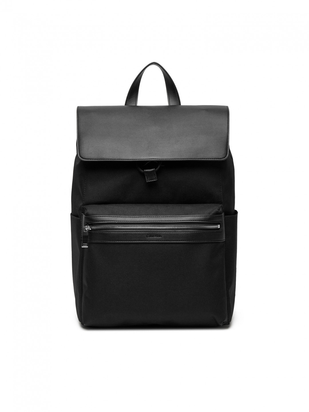 Calvin Klein Batoh Contrast Flap Backpack LV04D3030G Černá