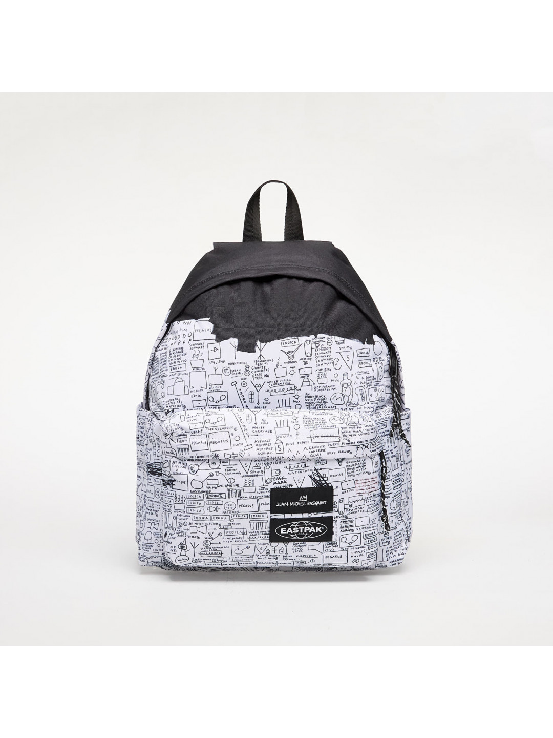 Batoh Eastpak x Basquiat Day Pak r Pegasus Backpack Black White 24 l