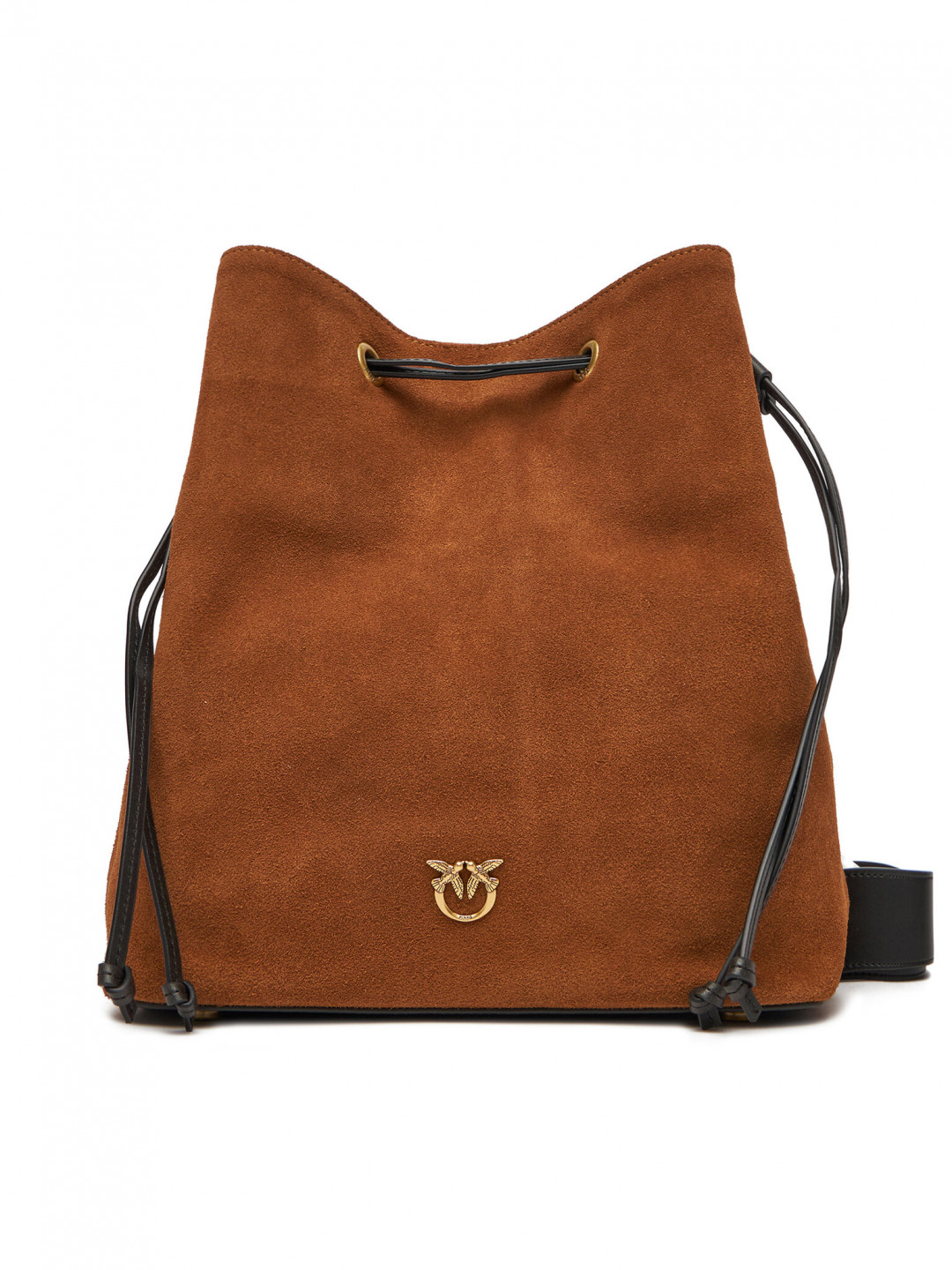 PINKO Kabelka Secchiello Classic PE 25 PLTT 104305 A2CC Hnědá