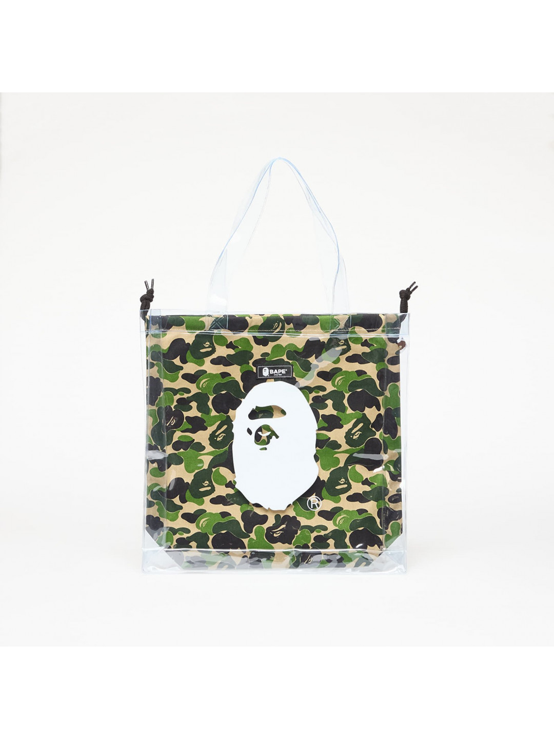 Taška A BATHING APE Abc Camo Clear Tote Bag Green Universal