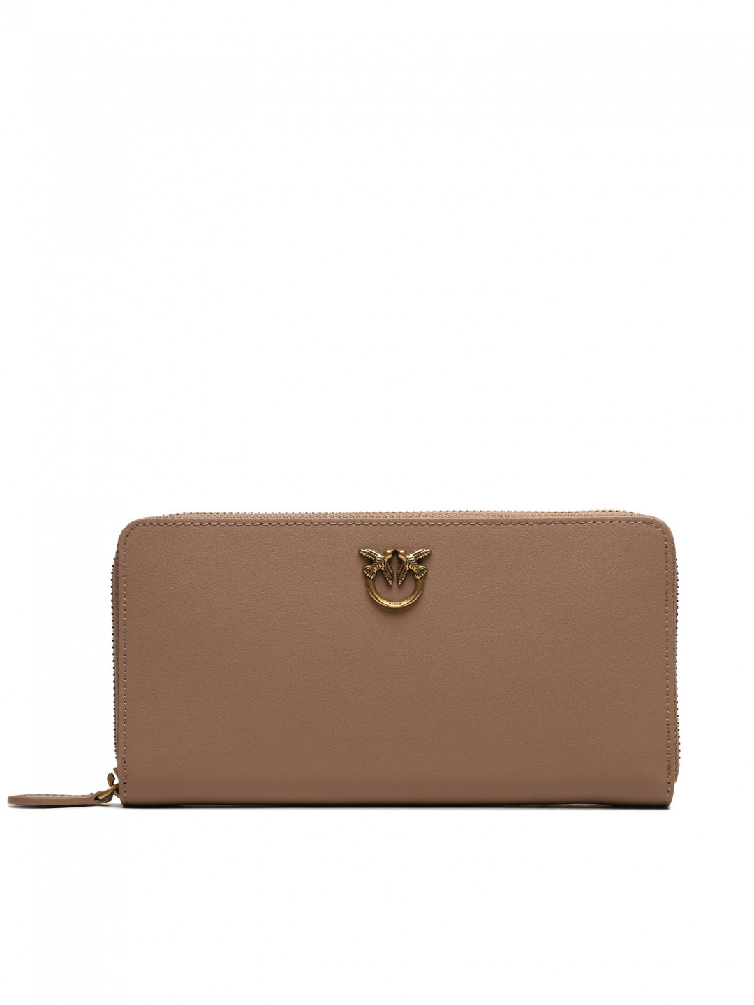 Pinko Velká dámská peněženka Ryder Zip Around AI 23-24 PCPL 100250 A0F1 Hnědá