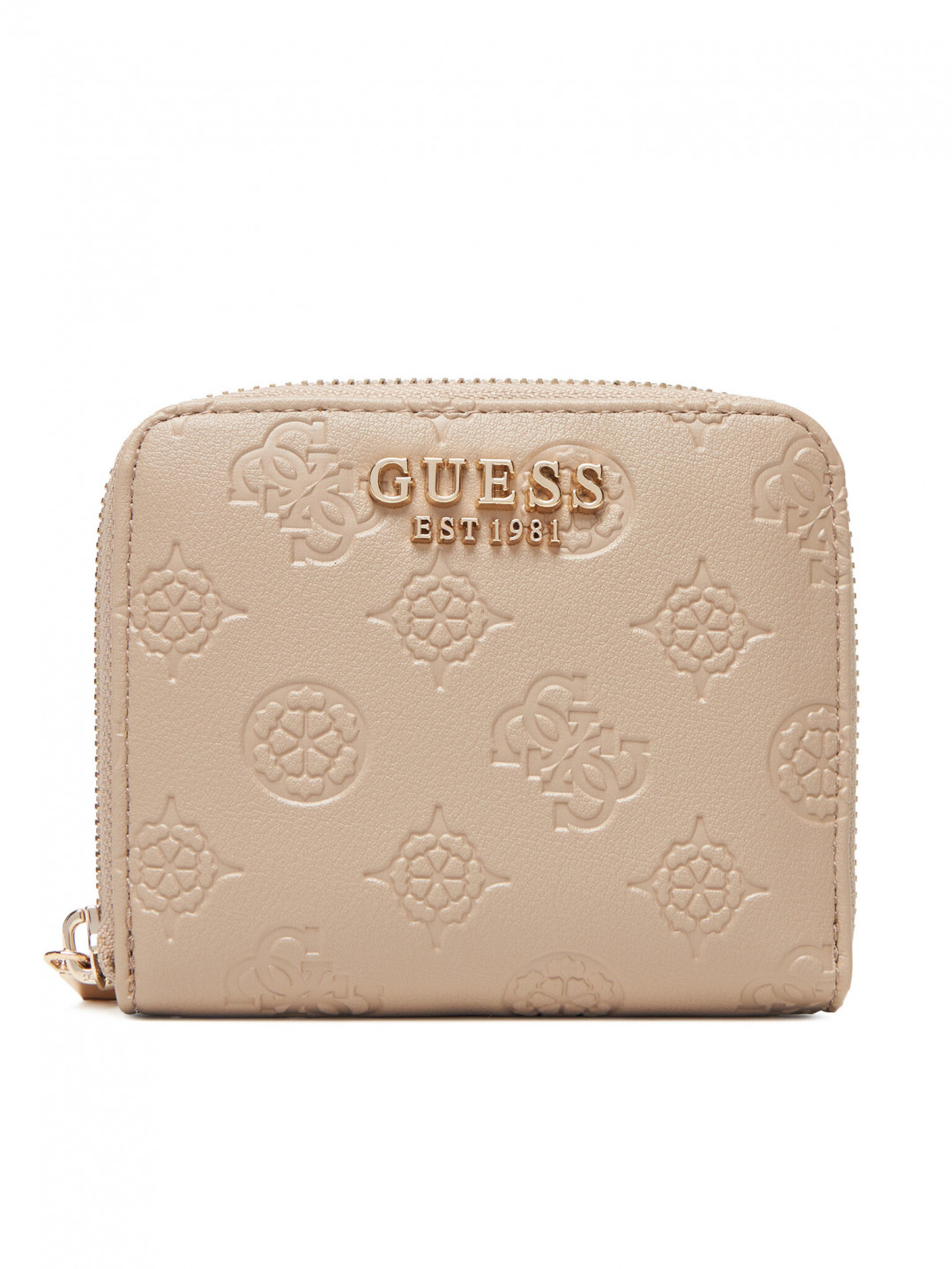 Guess Malá dámská peněženka Phoebe Slg SWPD96 65137 Béžová