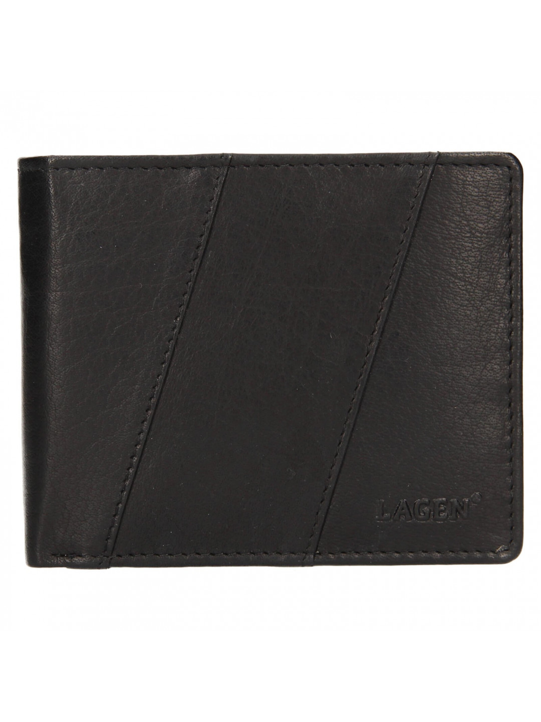 Pánská kožená peněženka Lagen Loyde – černá