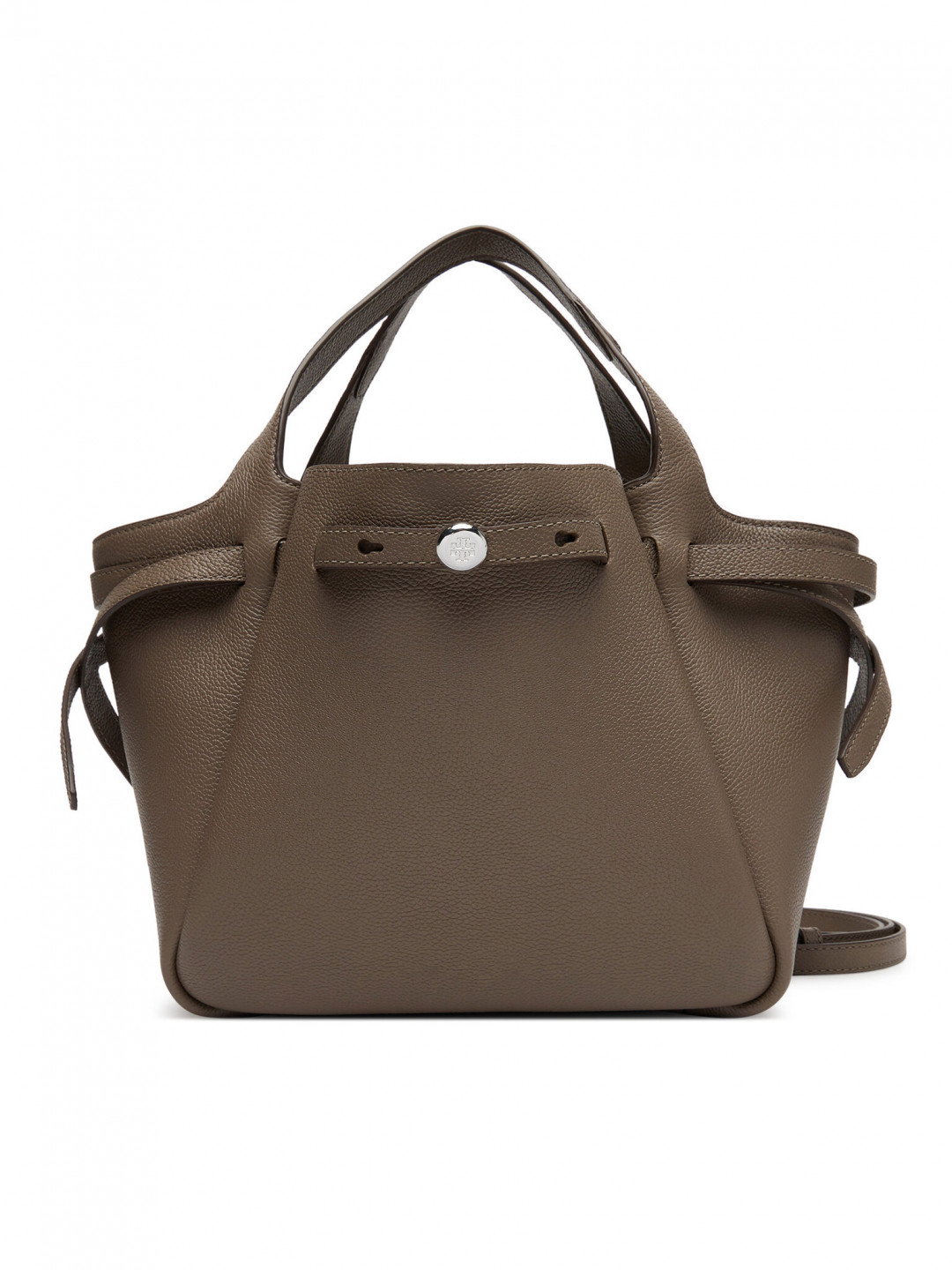 Tory Burch Kabelka Romy Satchel 164866 Hnědá