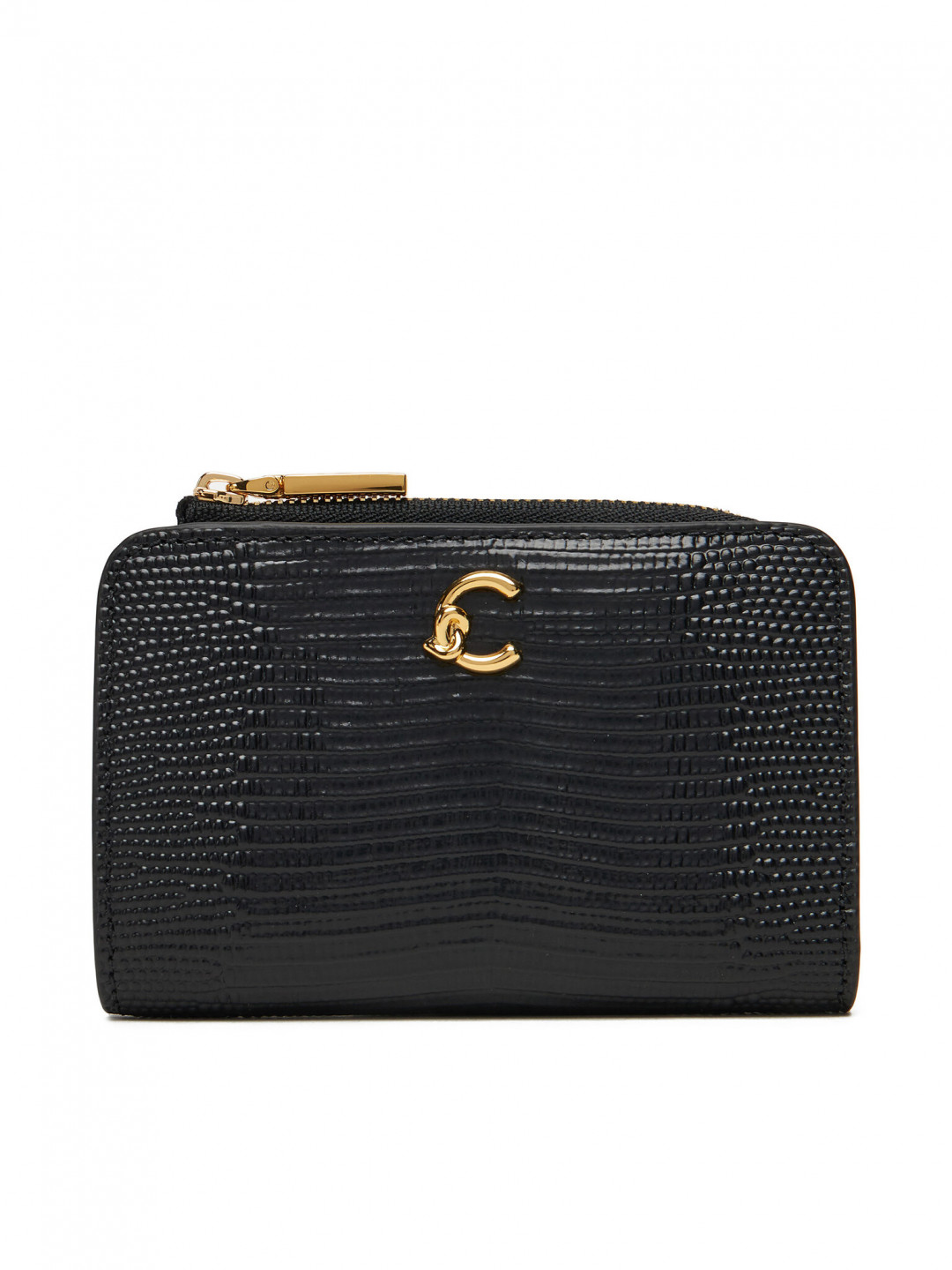 Coccinelle Velká dámská peněženka TBN Coccinelle C-Me Lizard E2 TBN 11 D1 01 Černá