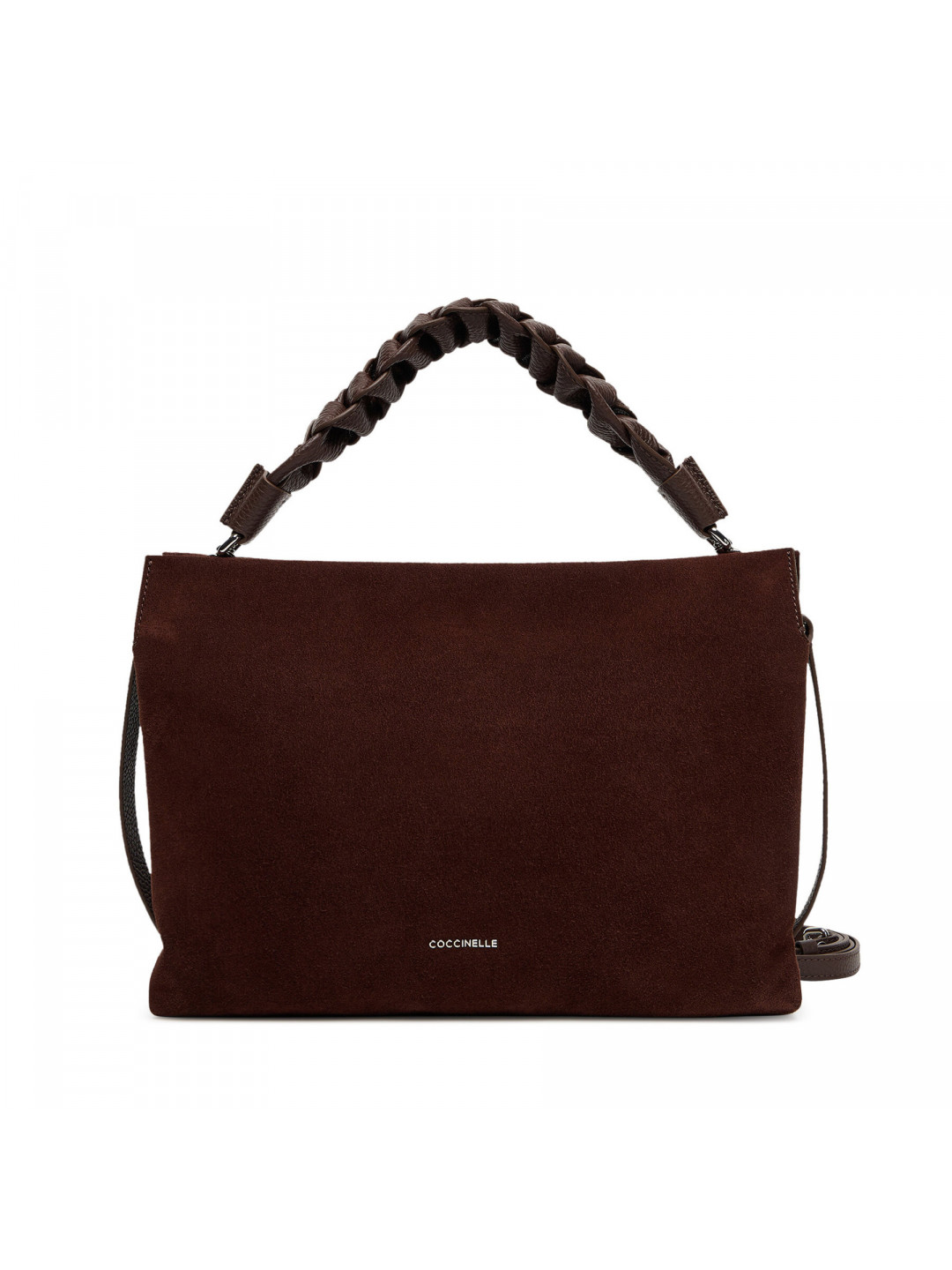 Kabelka Coccinelle P6P Boheme Suede Bimaterial E1 P6P 19 02 01 Hnědá