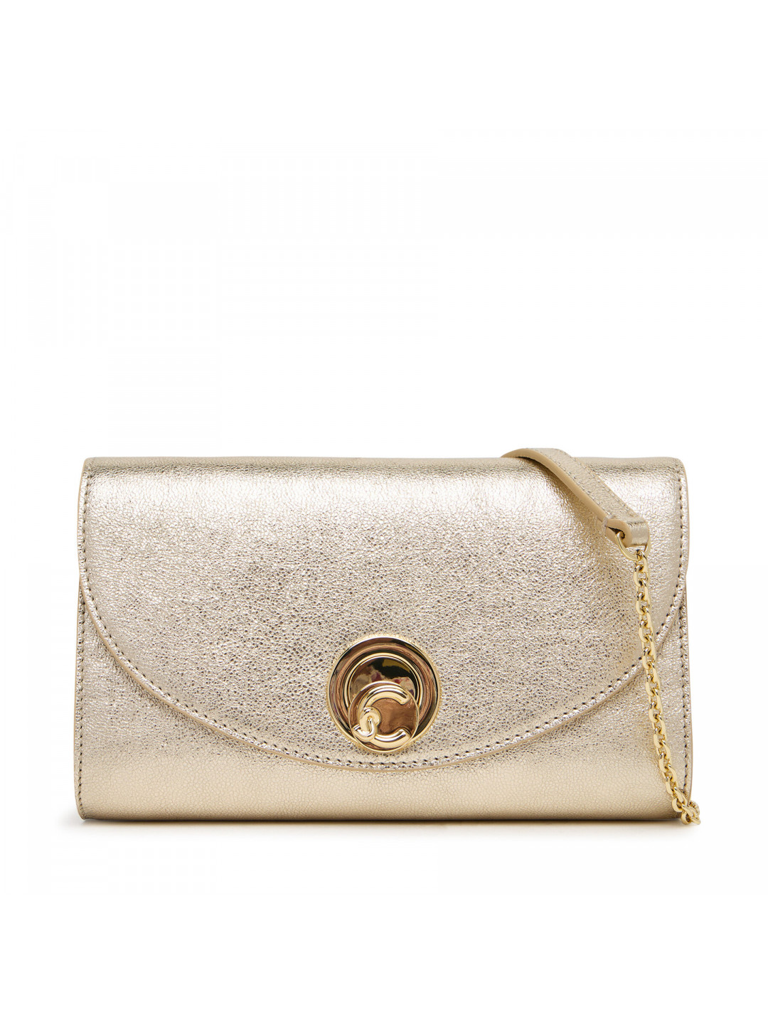 Kabelka Coccinelle Tob Coccinellenikla Smooth E1 TOB 15 01 01 Zlatá