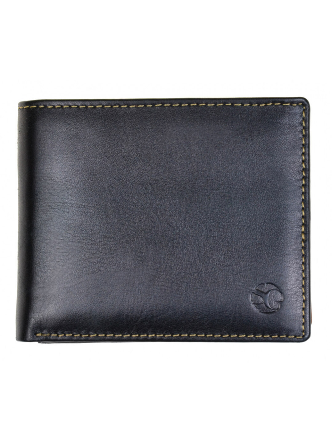 SEGALI Pánská kožená peněženka 7110 black cognac