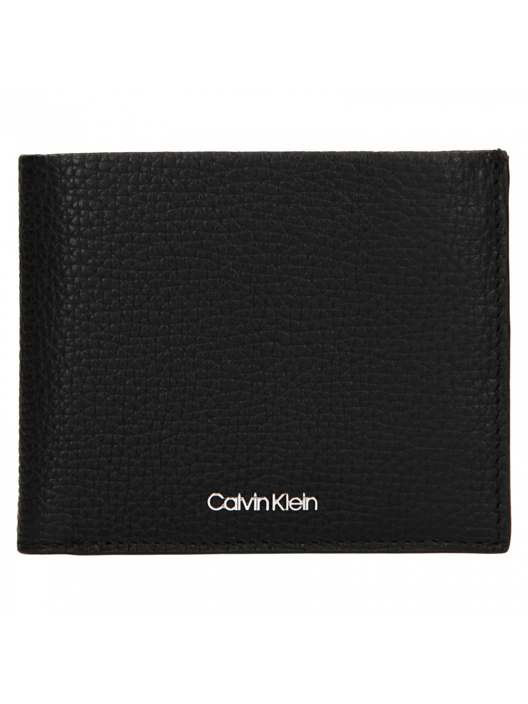 Pánská kožená peněženka Calvin Klein Velnok – černá