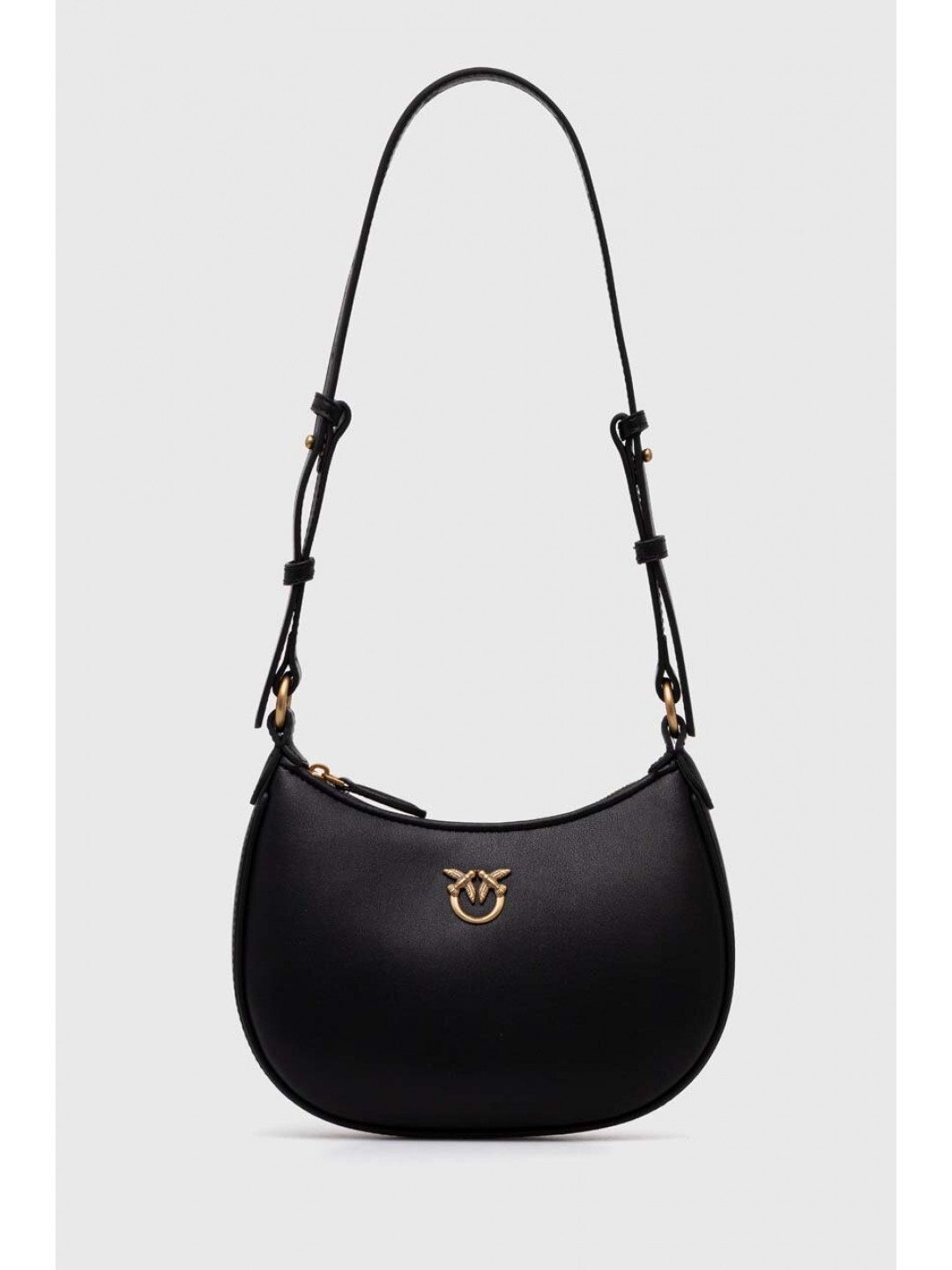 Kožená kabelka Pinko černá barva 103538 A0F1