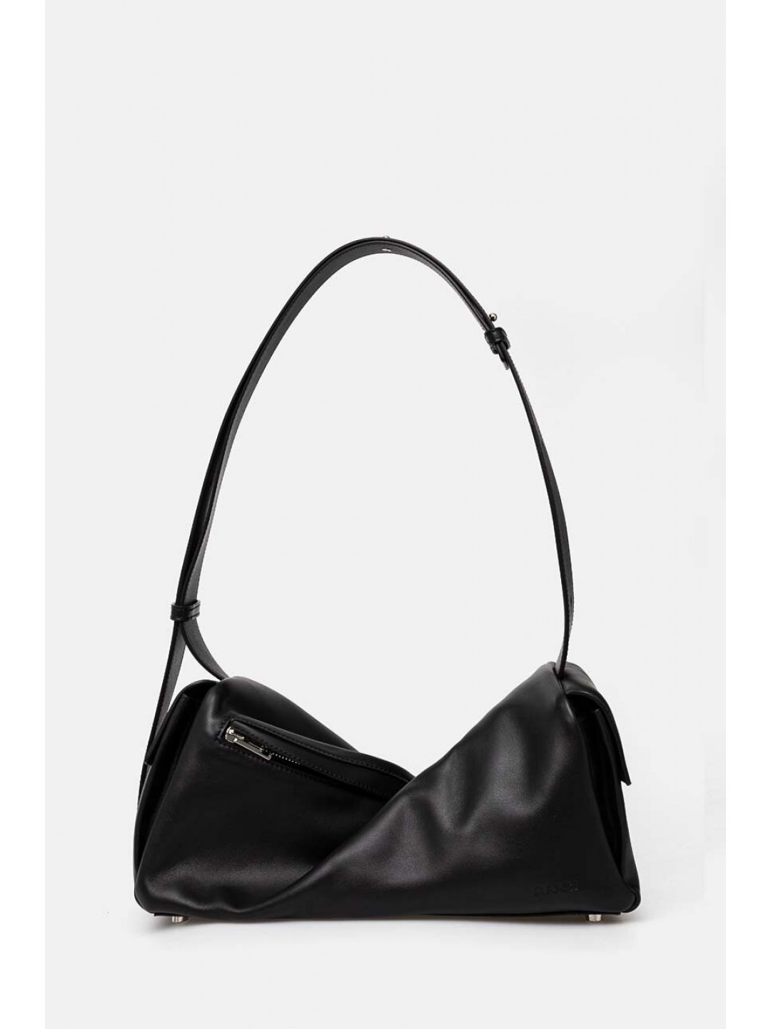 Kožená kabelka Sunnei černá barva CACCWBAG002