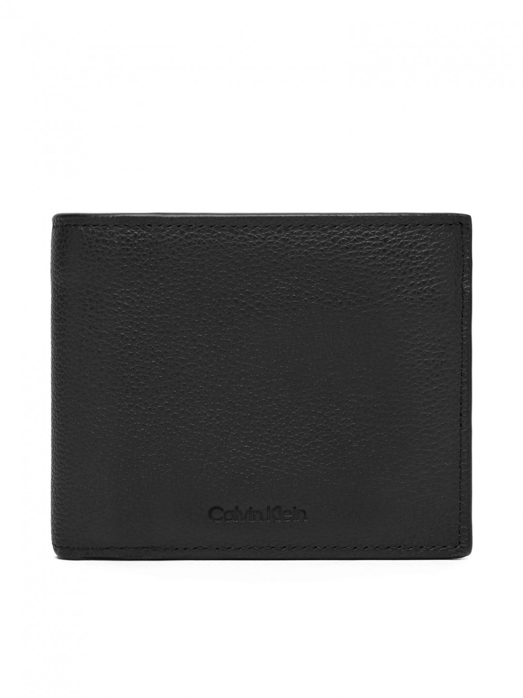 Calvin Klein Velká pánská peněženka Micropebble Billfold W Coin LV04D1033G Černá