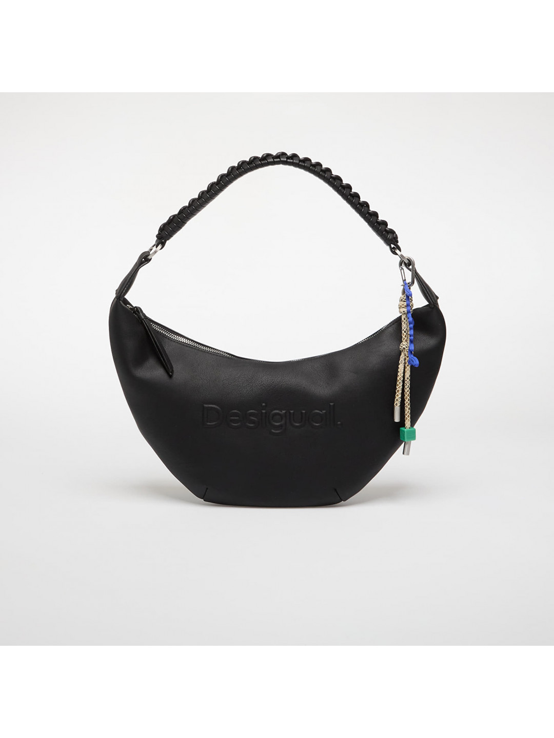 Kabelka Desigual Medium Leather Bag Black Universal