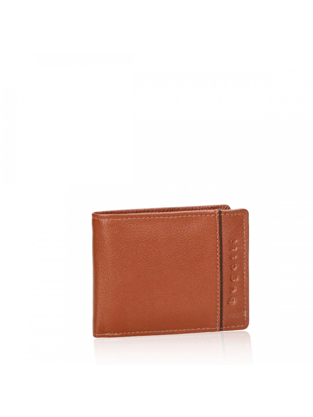 Bugatti pánská klasická praktická peněženka – koňaková – One size