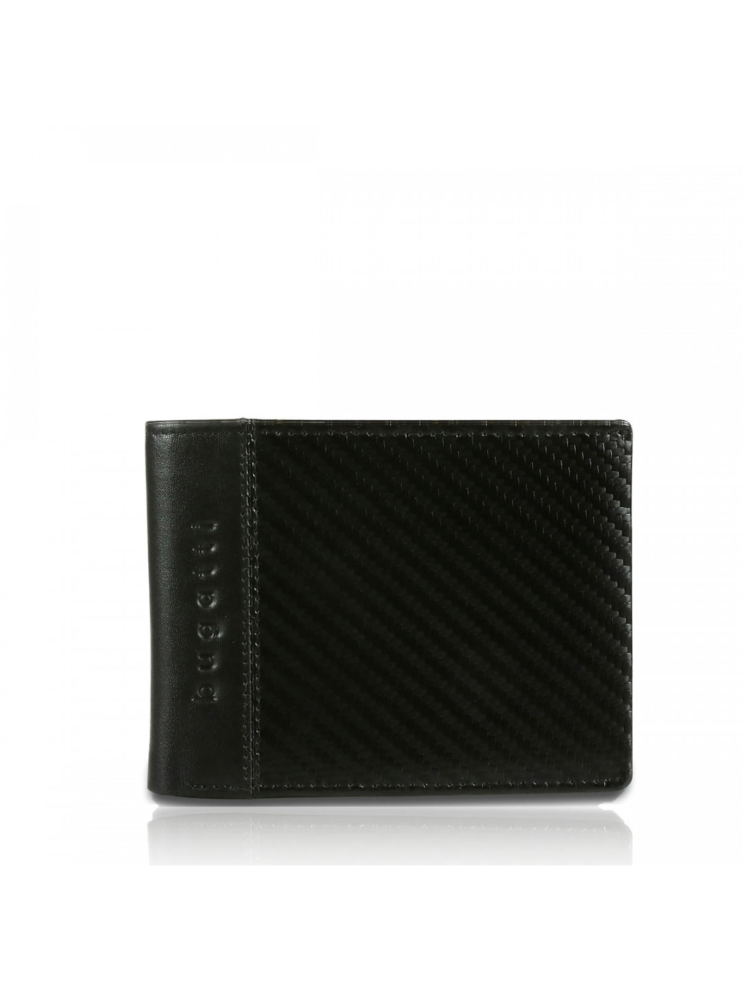 Bugatti pánská kožená peněženka – černá – One size