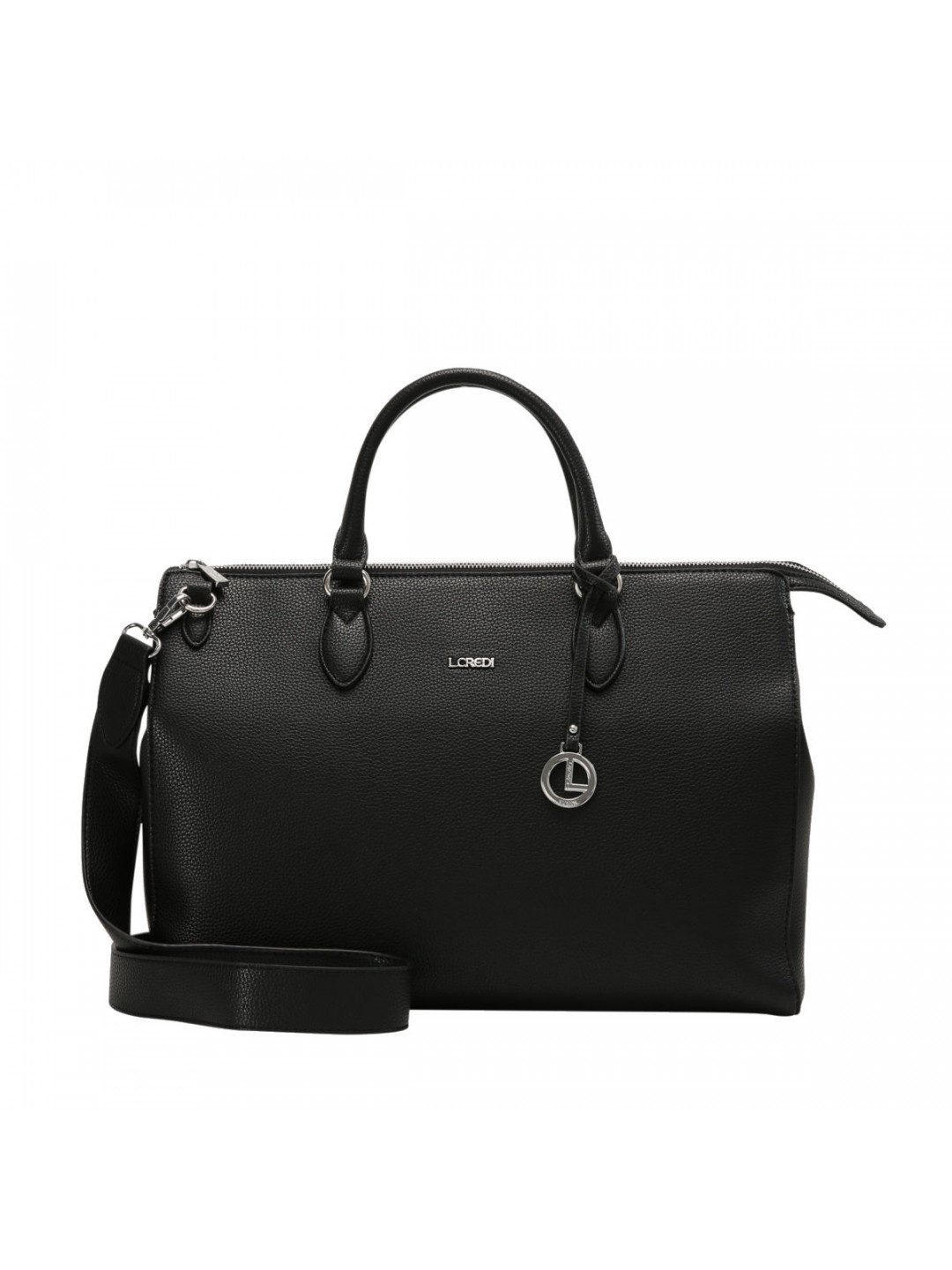 L credi dámská praktická kabelka – černá – One size