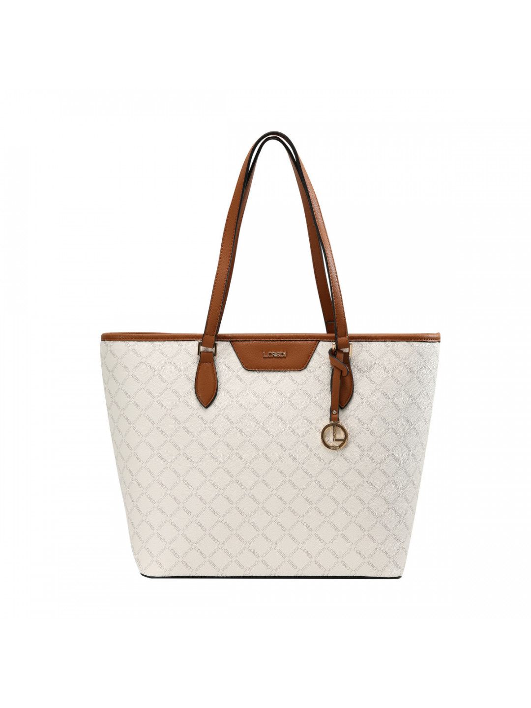 L credi dámská stylová kabelka – bílá – One size