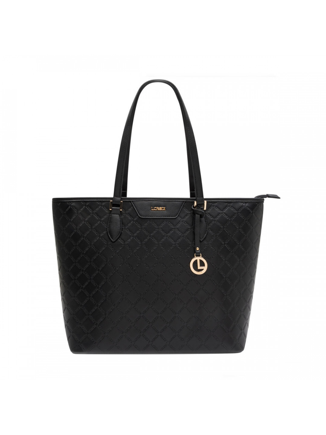 L credi dámská stylová kabelka – černá – One size