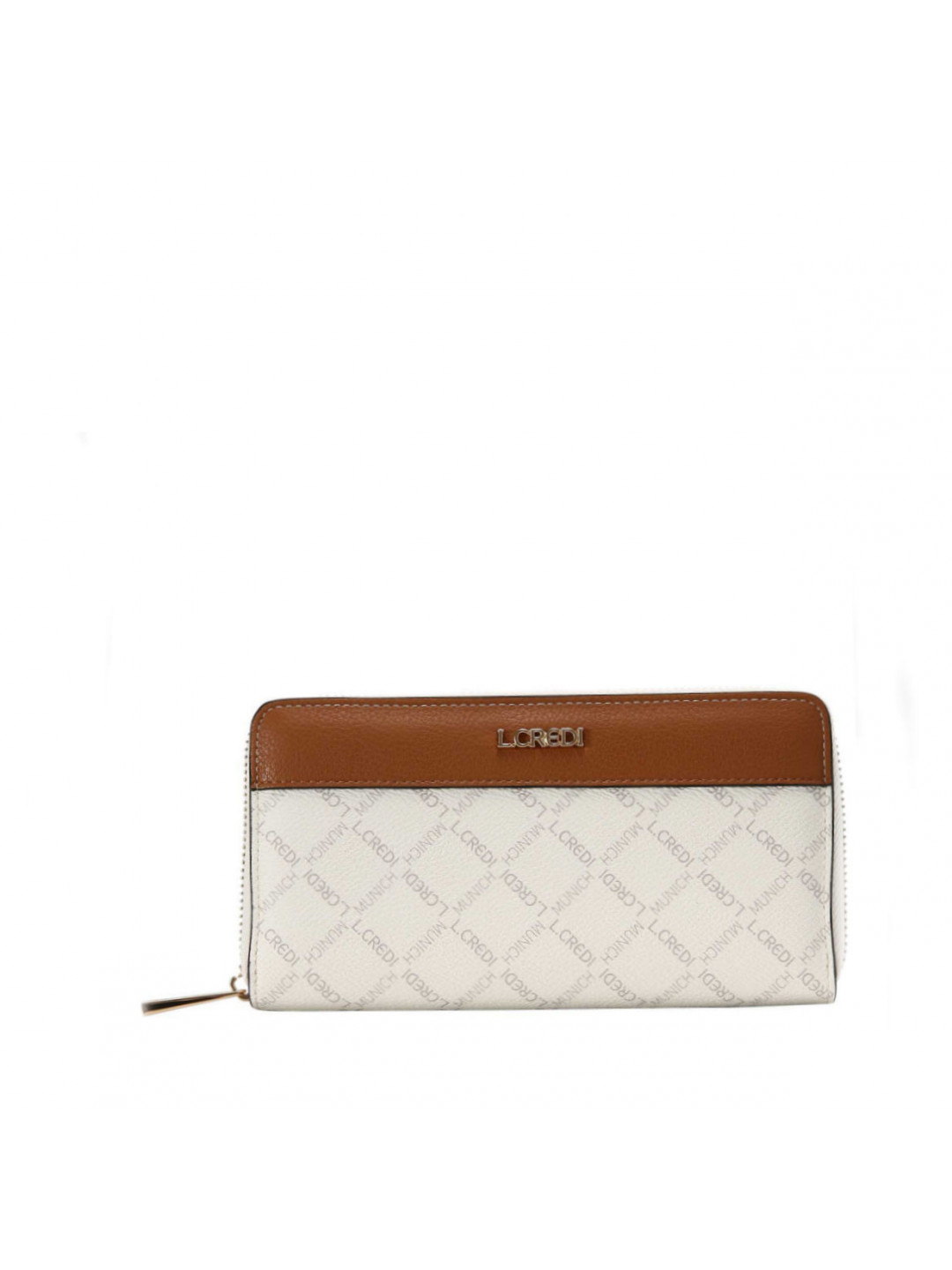 L Credi dámská stylová peněženka – bílá – One size