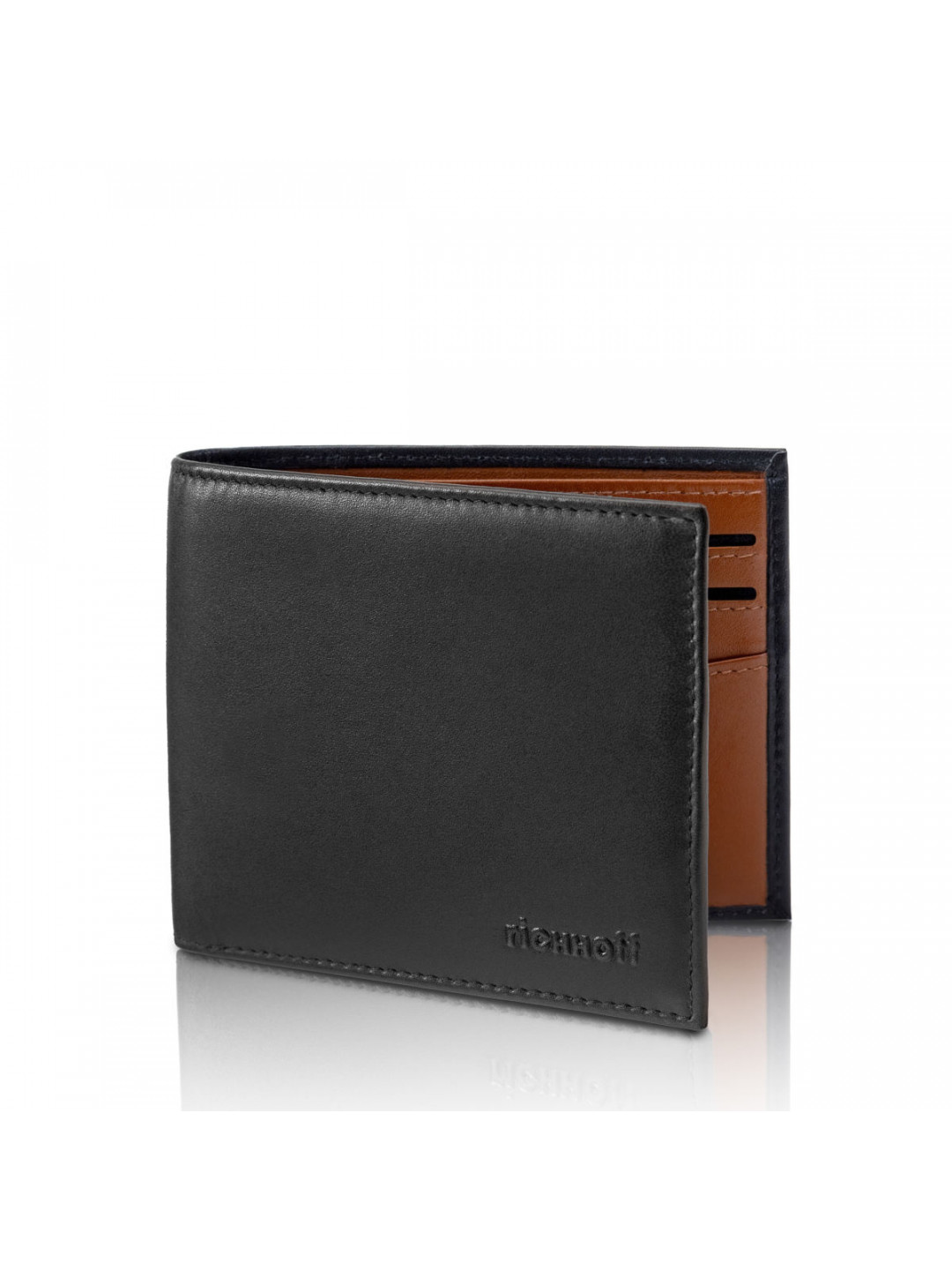 Richhoff pánská kožená peněženka – hnědá – S