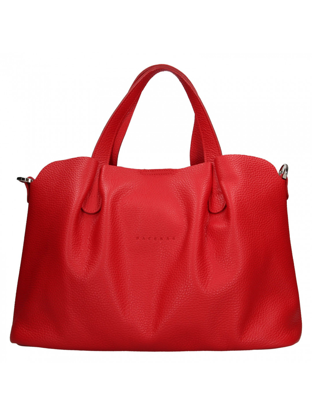 Dámská kožená kabelka Facebag Karla – červená