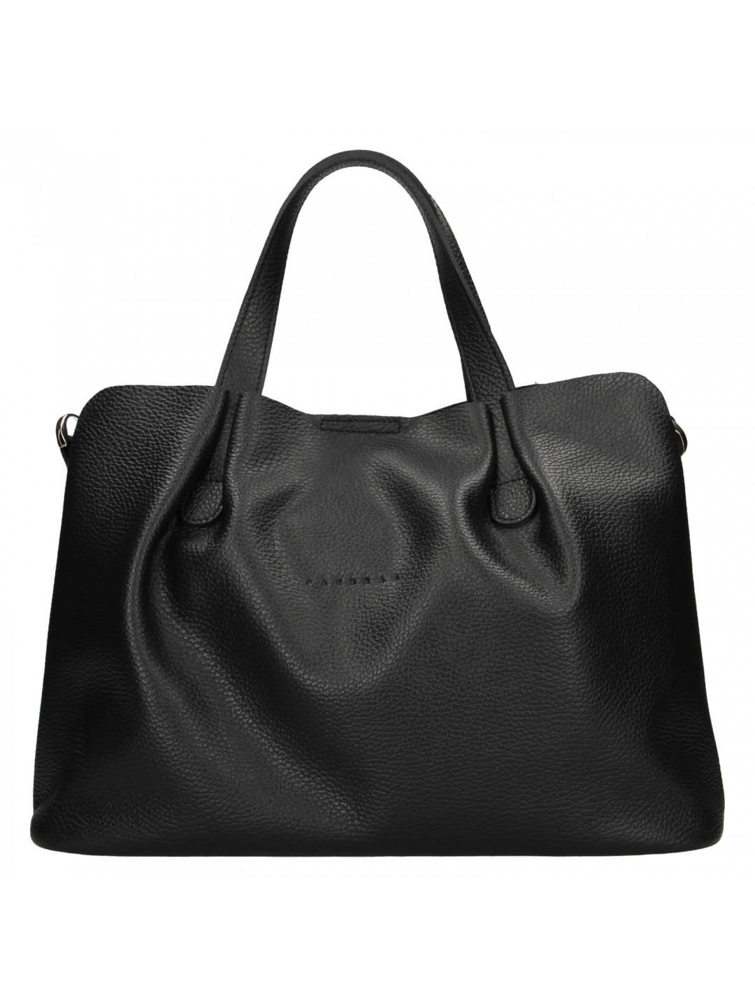 Dámská kožená kabelka Facebag Karla – černá
