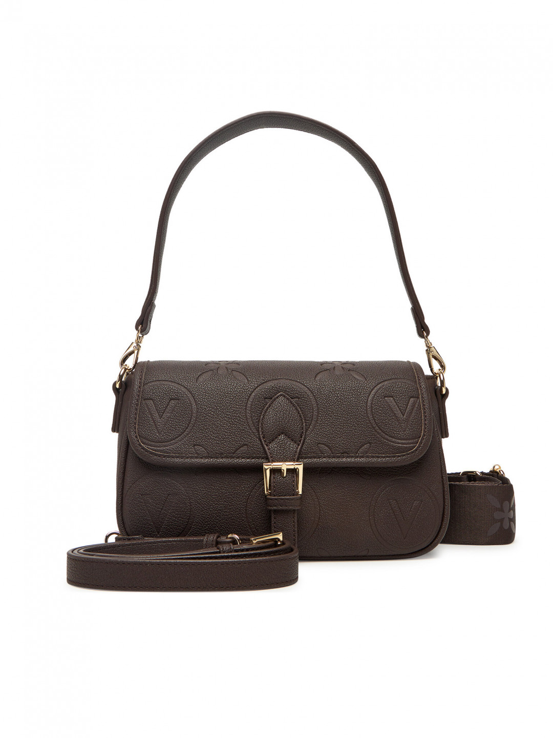 Valentino Kabelka Samba Re VBS8ZG09 Hnědá