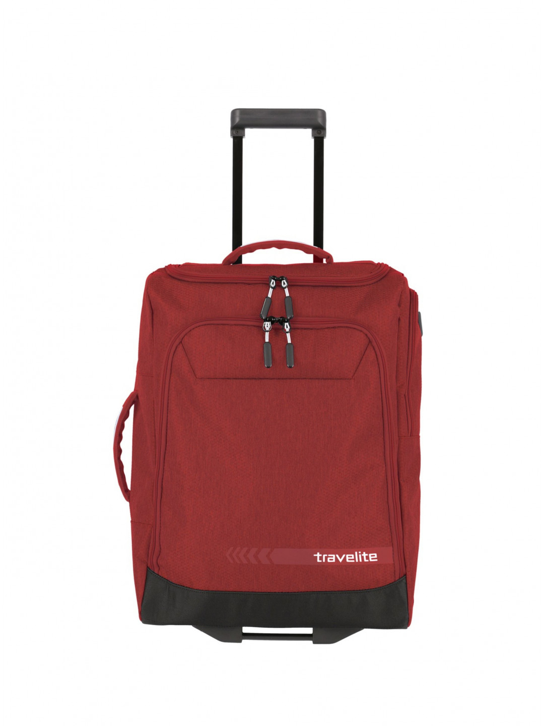 Cestovní taška Travelite Kick Off Wheeled Duffle S – červená