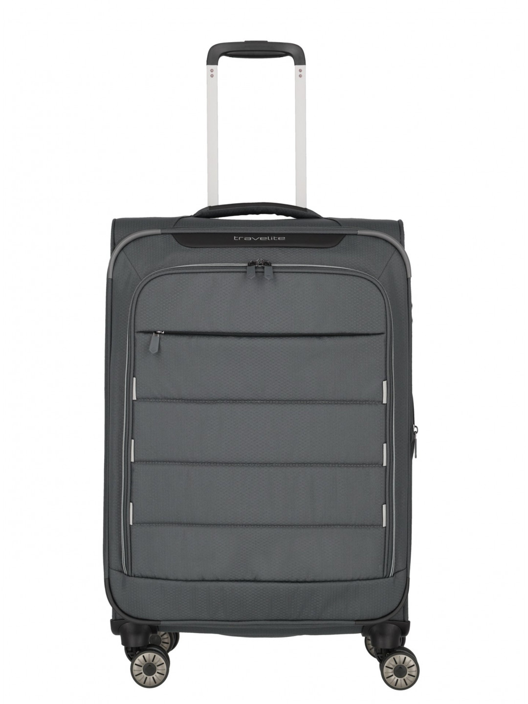Cestovní kufr Travelite Skaii 4w M – šedá