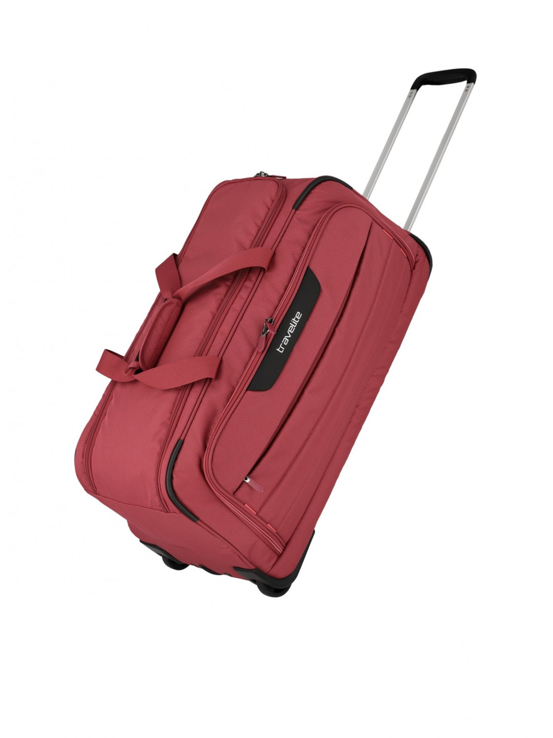 Cestovní taška Travelite Skaii Wheeled duffle – červená