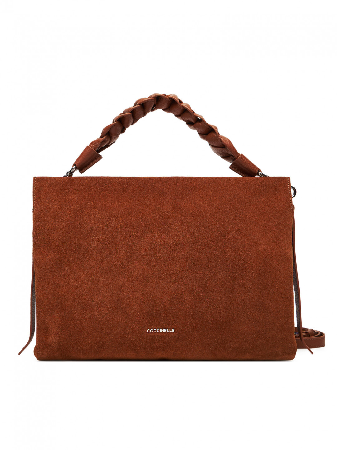 Coccinelle Kabelka P6P Boheme Suede Bimaterial E1 P6P 19 02 01 Hnědá
