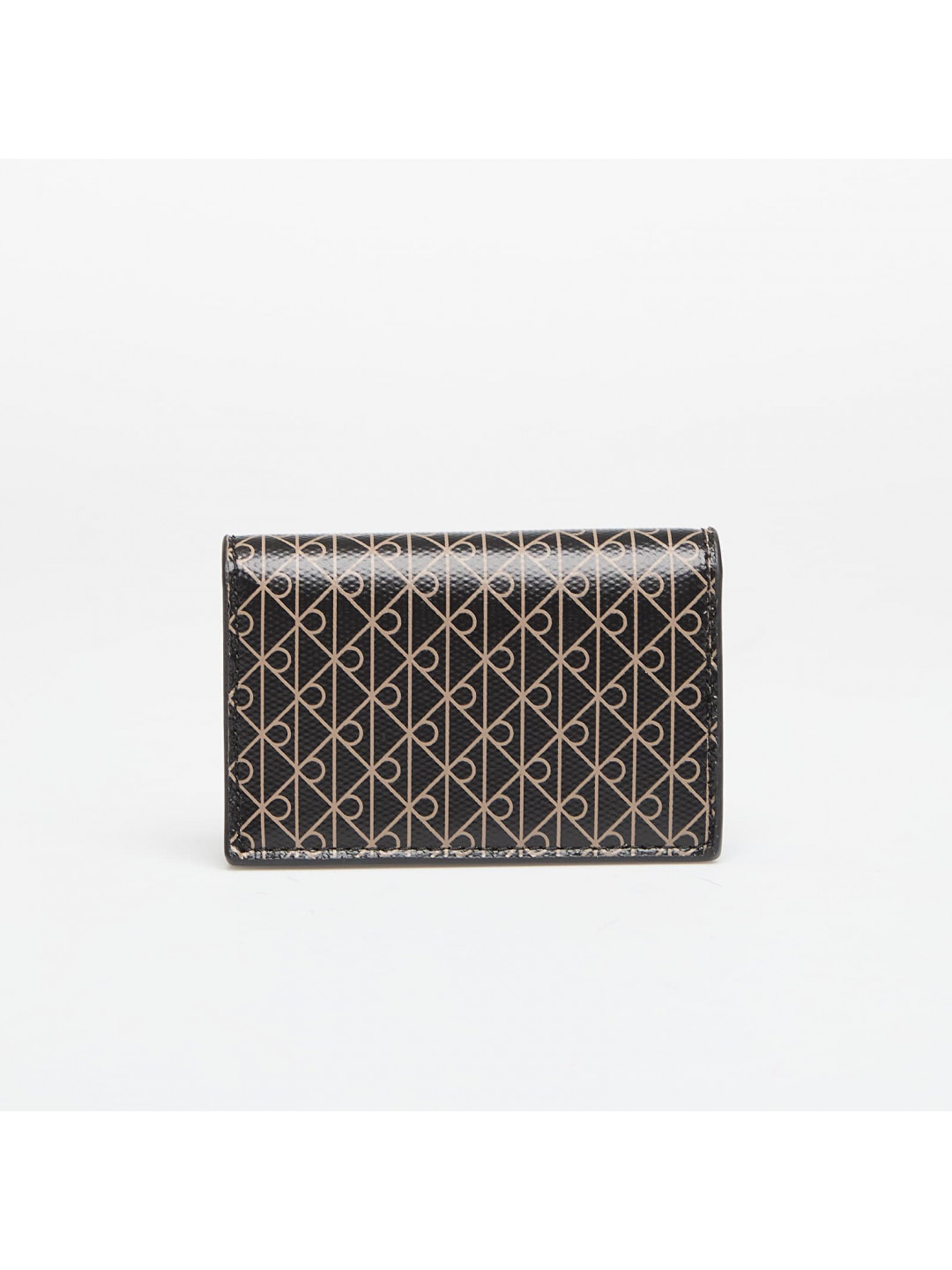 Peněženka Calvin Klein Emblem Aop Accordion Cardcase Black Universal