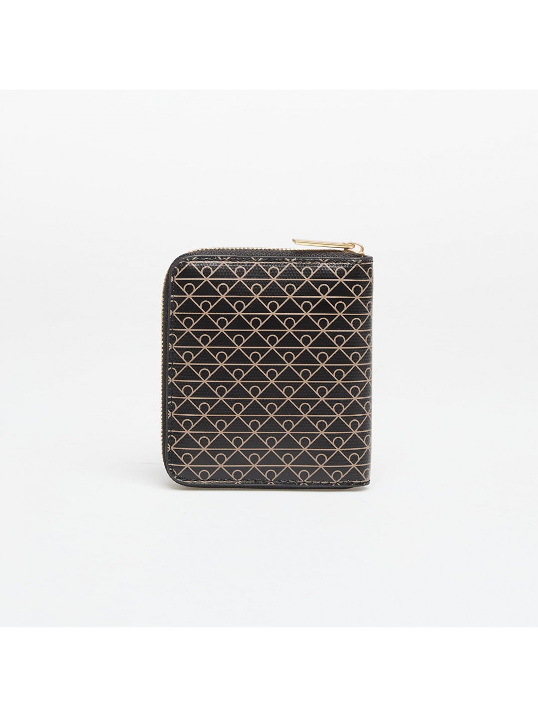 Peněženka Calvin Klein Emblem Aop Square Zip Around Black Universal