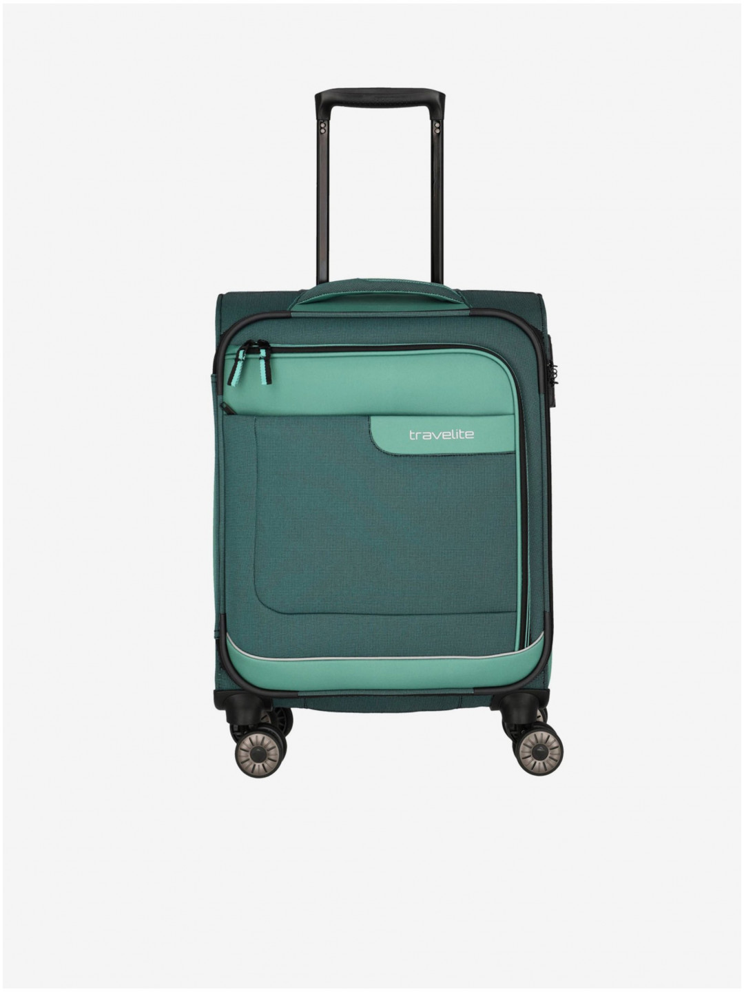 Zelený cestovní kufr Travelite Viia 4w S