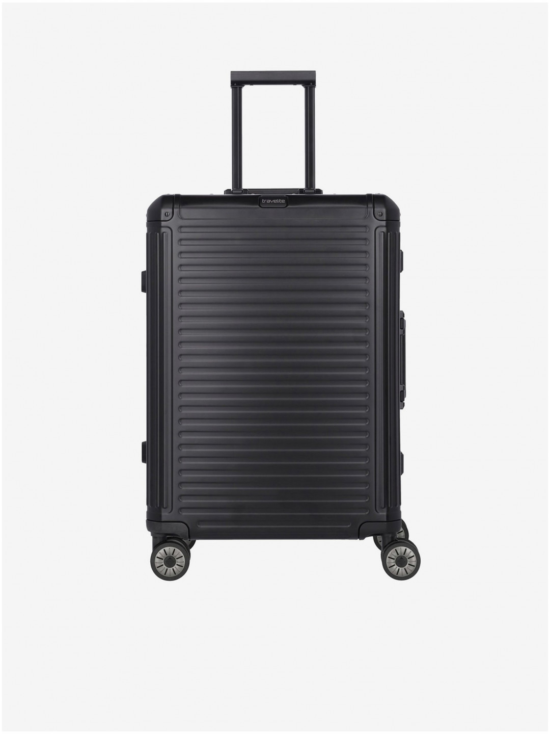 Černý cestovní kufr Travelite Next 4w M Black