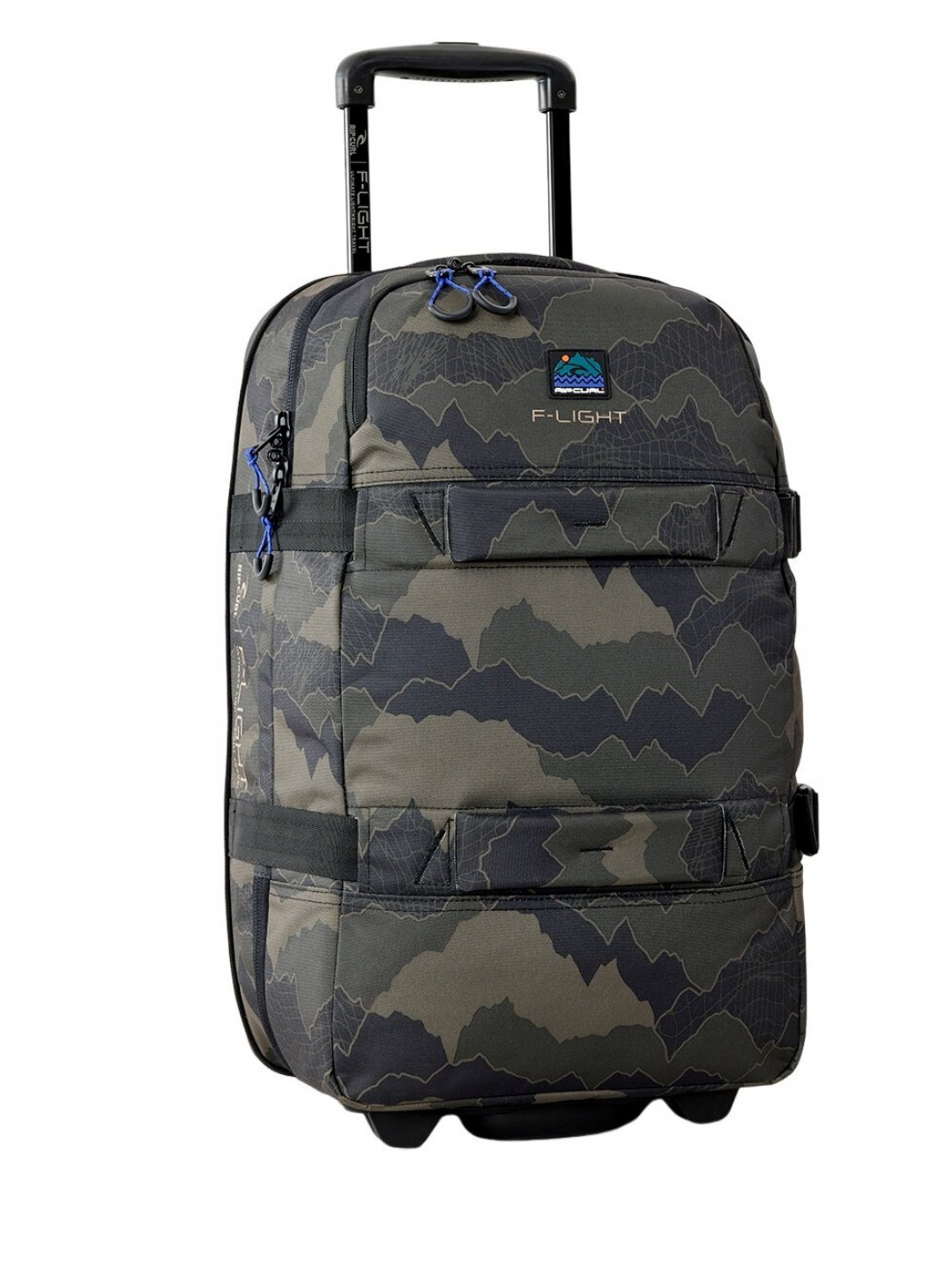 Rip curl kufr F-Light Transit Search Cam Black Olive 45 L Černá Objem 45 L