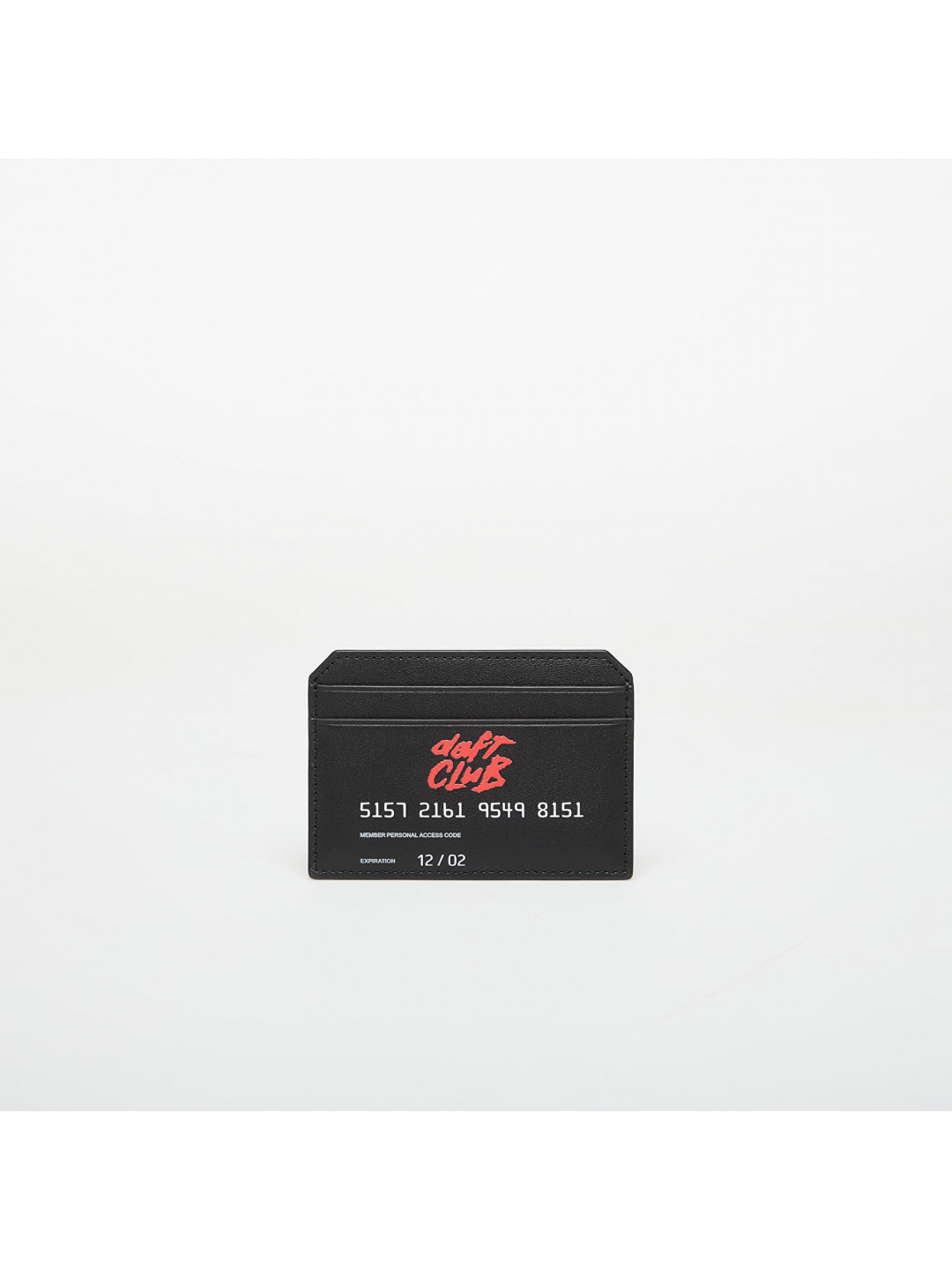 Peněženka PLEASURES Daft Club Cardholder Black Universal