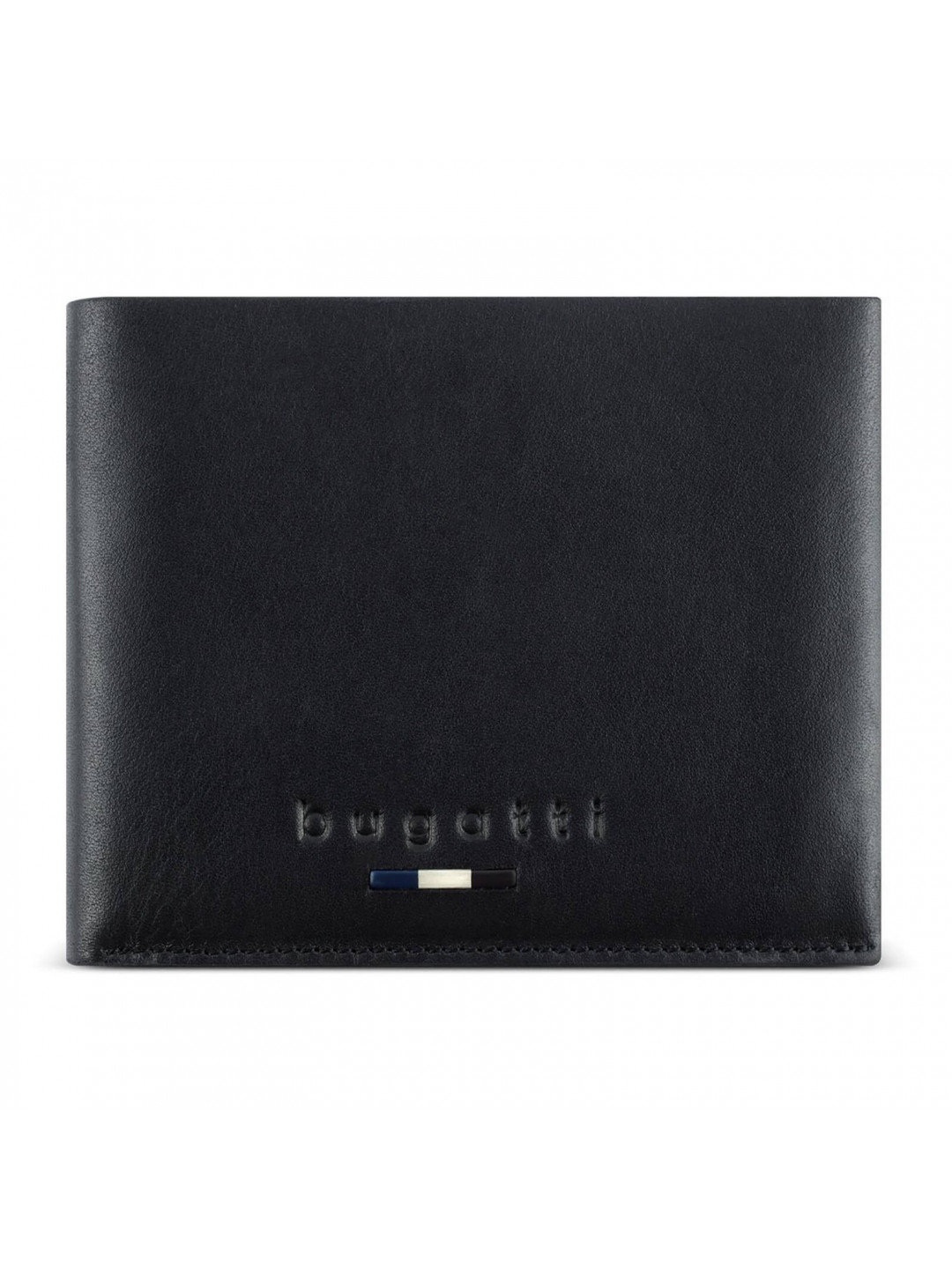 Pánská kožená peněženka Bugatti Romeo – černá