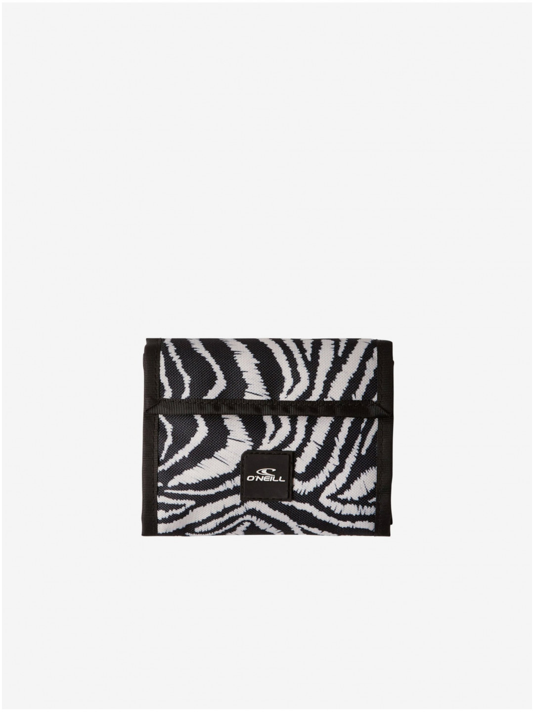 Černo-bílá dámská peněženka se zvířecím vzorem O Neill POCKETBOOK WALLET